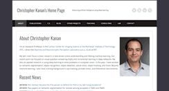 Desktop Screenshot of chriskanan.com